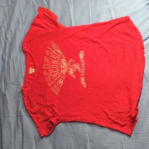 Wisconsin Badgers Tailgate Red T-Shirt